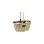 Panier osier glacière chantilly marine Panier osier glacière chantilly marine