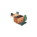 Panier pique - nique saint - honor� cuir - 4