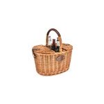 Panier porte - bouteilles en osier