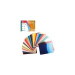 Papier bricolage assorti 42 feuilles