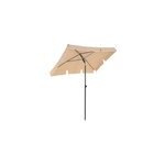 Parasol de balcon rectangulaire 2 x 1 200 x 125 x 240 cm taupe