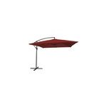Parasol d�port� molokai carr� 2, 7x2, 7m rouge