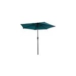 Parasol droit hapuna rond 2, 70m de diam�tre bleu