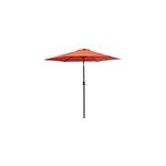 Parasol � manivelle en aluminium et toile