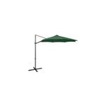Parasol meuble de jardin d�port� avec m�t 300 x 300 x 255 cm