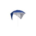 Parasol mobilier de jardin de plage avec 190 x 190 x 218 cm bleue Parasol mobilier de jardin de plage avec 190 x 190 x 218 cm bleue