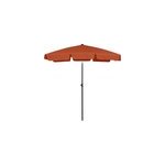 Parasol de plage 180 x 120 cm 180 x 120 x 232 cm orange