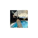 Parasol en toile crme