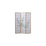 Paravent bois 3 pans bambou clair