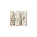 Paravent bois 5 pans bambou clair