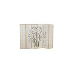 Paravent bois 6 pans bambou clair