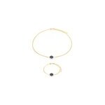 Parure hexalia en pierres lapis - lazuli