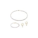 Parure serena en pierres howlite