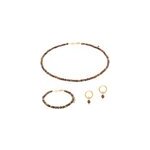 Parure serena en pierres oeil de tigre