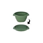 Passoire pliable cao silicone r�tractable verte