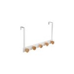Pat�re m�tal bambou 5 t�tes pour porte b
