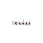Patere portemanteau bois ceruse blanc 10