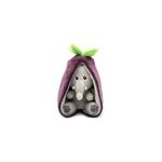 Peluche flipetz lphant aubergine