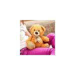 Peluche bouillotte ours cr�me