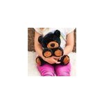 Peluche bouillotte ours noir