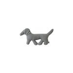 Peluche en coton bio doudou chien teckel