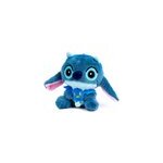 Peluche extra doux adaptable en pendentif. design petit diable bleu. 12 cm.