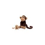 Peluche les d?glingos beige