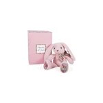 Peluche lapin rose tendre 25 cm Peluche lapin rose tendre 25 cm