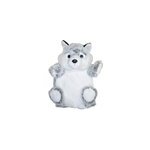 Peluche marionnette husky