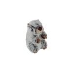Peluche marmotte dani créations16cm Peluche marmotte dani créations16cm