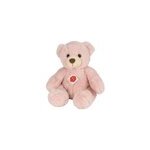 Peluche ours rose ultra - douce 30 cm