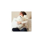 Peluche phoque arsène blanc 60 cm Peluche phoque arsène blanc 60 cm