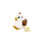 Peluche poule maman et son bb