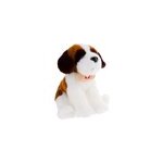 Peluche saint bernard assis da