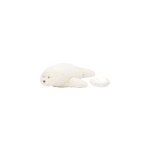 Peluche veilleuse phoque nature bio blanc polaire