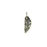 Pendentif aile d'ange en agate mousse