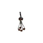 Pendentif ambre argent