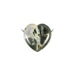 Pendentif coeur agate mousse Pendentif coeur agate mousse