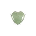 Pendentif coeur aventurine verte