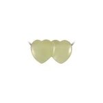 Pendentif double coeur jade chine Pendentif double coeur jade chine