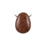 Pendentif goutte quartz h�mato�de