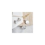 Pendentif nacre, argent 925