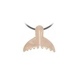 Pendentif queue baleine quartz rose