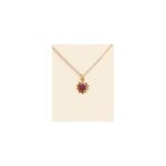 Pendentif soleil rubis