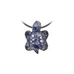 Pendentif tortue sodalite