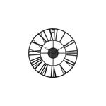 Pendule en mtal vintage - diam. 36 cm -
