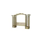 Pergola lavande en arc