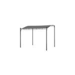 Pergola murale 3 � 2, 5m nice grise