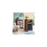 Petit buffet en bois d'acacia 100 cm Petit buffet en bois d'acacia 100 cm