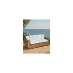 Phuket - canap� de jardin 3 places en rotin
